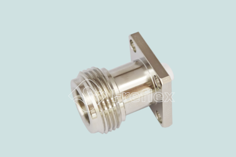 Straight Terminal With Dielectric Connectors